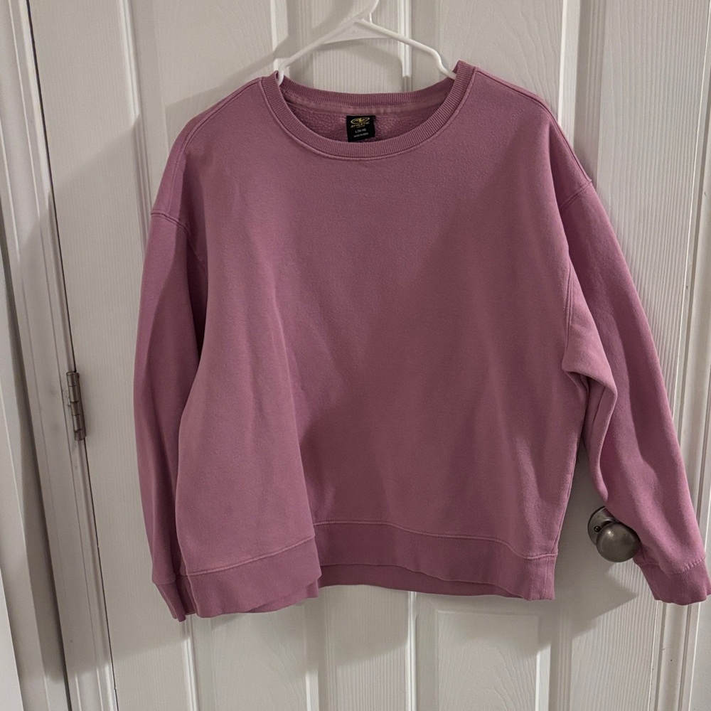 Athletic Lavender Crewneck Sweatshirt